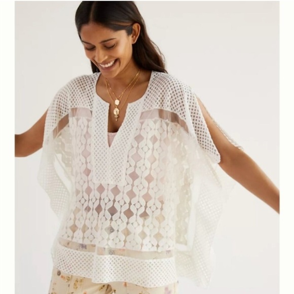 Anthropologie Poncho Top - Picture 1 of 5